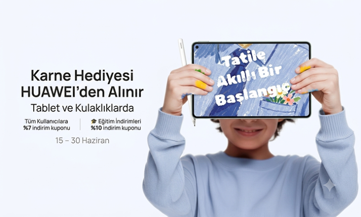 Huawei’den Öğrencilere ve Öğretmenlere Karne Hediyesi: Eğitim Kampanyası Başladı