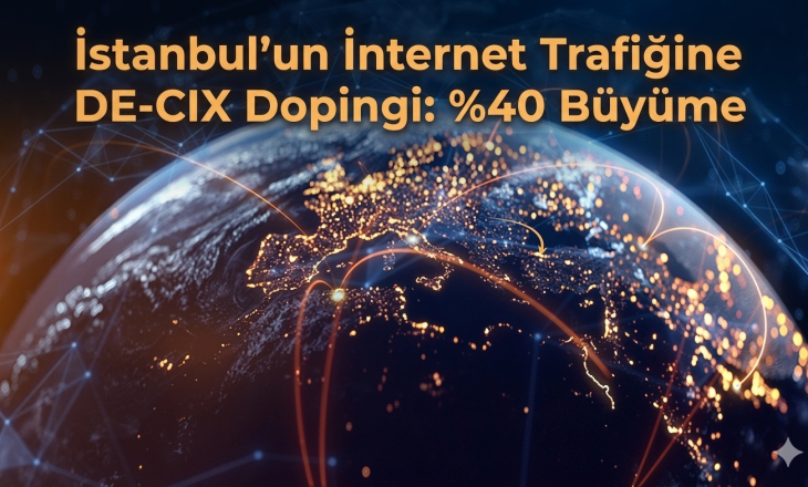 İstanbul’un İnternet Trafiğine DE-CIX Dopingi: %40 Büyüme