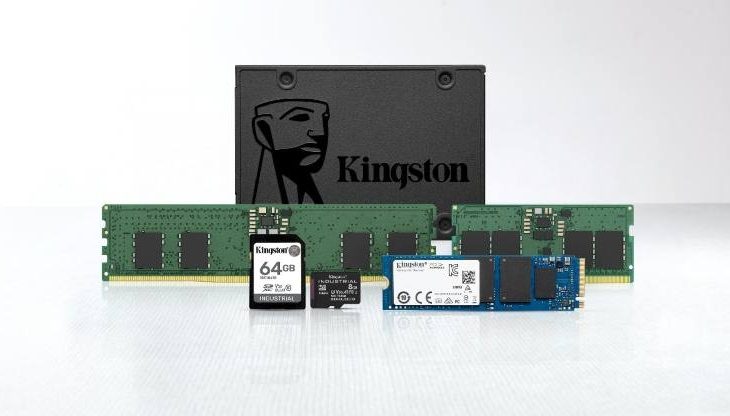 Kingston, Endüstriyel SSD ve Gömülü Çözüm Portföyünü Genişletiyor