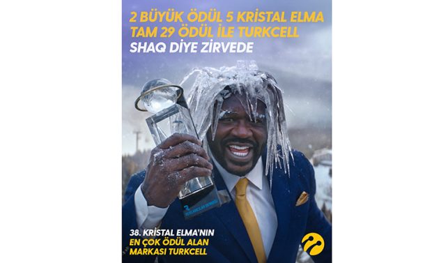 Turkcell’in “Shaq diye 5G” reklamına toplam 29 ödül