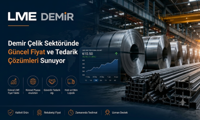 LME Demir, Demir Çelik Sektöründe Güncel Fiyat ve Tedarik Çözümleri Sunuyor