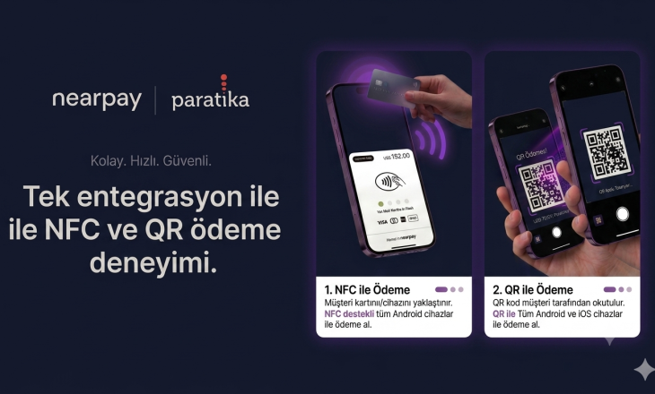 Paratika ve Nearpay’den işletmelere donanımsız ödeme dönemi