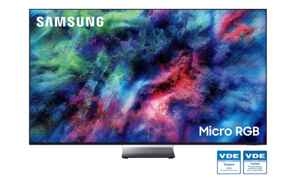 Samsung Micro RGB TV’ye VDE’den Göz Konforu ve Sirkadiyen Ritim Ekranı sertifikaları