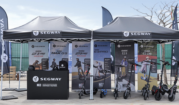 Segway Scooter’ları MayFest’te Yoğun İlgi Gördü
