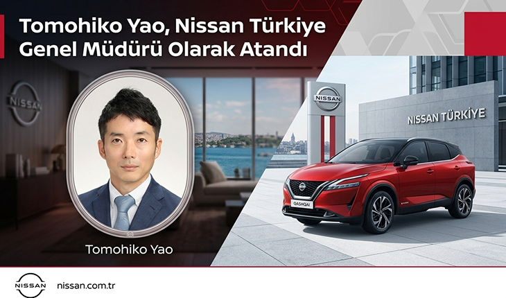 Tomohiko Yao, Nissan Türkiye Genel Müdürü Olarak Atandı