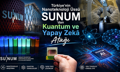 Türkiye’nin Nanoteknoloji Üssü SUNUM’dan Kuantum ve Yapay Zekâ Atağı