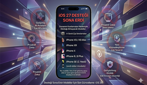 iOS 27 Desteği Alamayacak iPhone Modelleri Ortaya Çıktı: İşte Sebepleri
