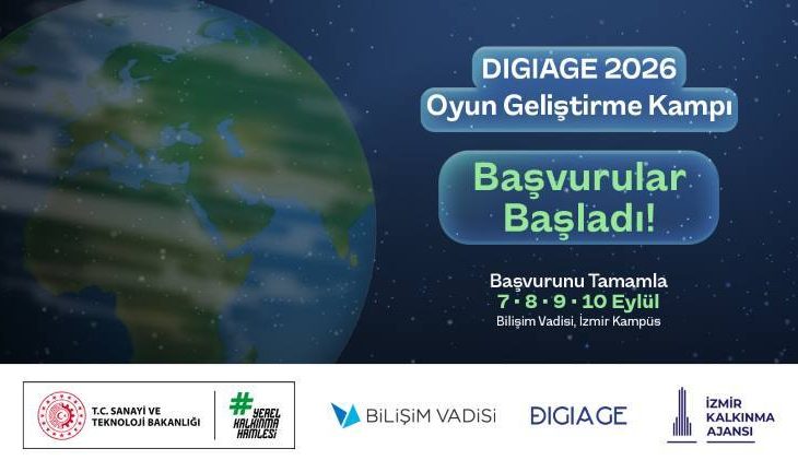 12. DIGIAGE Oyun Geliştirme Kampı için Başvuru Süreci Başladı