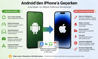 Android’den iPhone’a Geçmeden Önce Bilmeniz Gerekenler