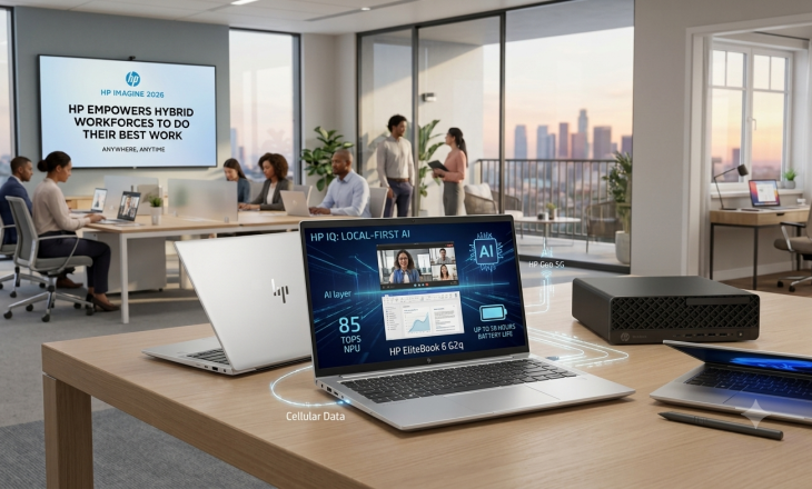 HP Imagine 2026: Hibrit İş Gücü İçin Yapay Zeka Destekli Yeni Nesil Çözümler