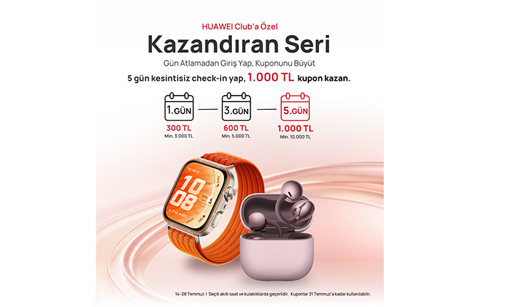 HUAWEI Online Mağaza’da “Kazandıran Seri” Kampanyası Başladı