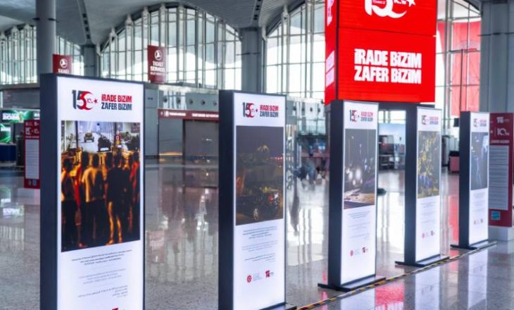 İGA İstanbul Havalimanı’nda “Hafıza ve Hatıra 15 Temmuz” Sergisi