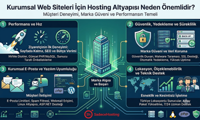 Kurumsal Web Siteleri İçin Hosting Altyapısı Neden Önemlidir?