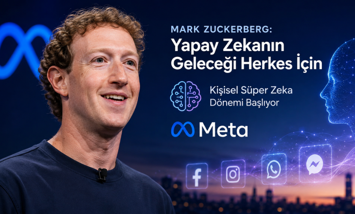 Meta CEO’su Mark Zuckerberg’den Yapay Zeka Vizyonu: “Kişisel Süper Zeka” Dönemi Başlıyor