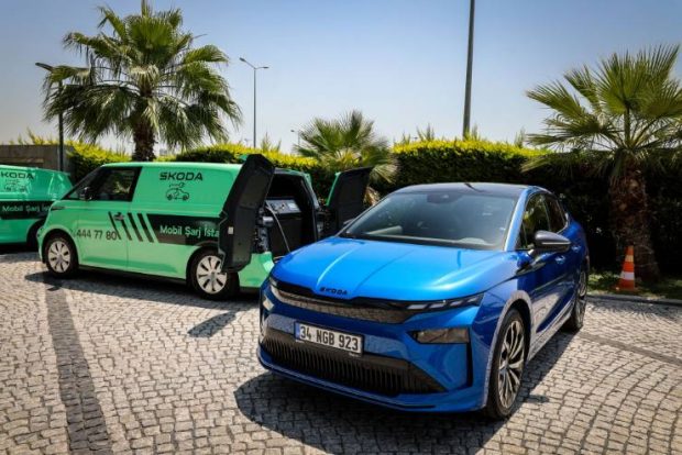 Škoda Mobil Şarj İstasyonlarından Rekor Destek