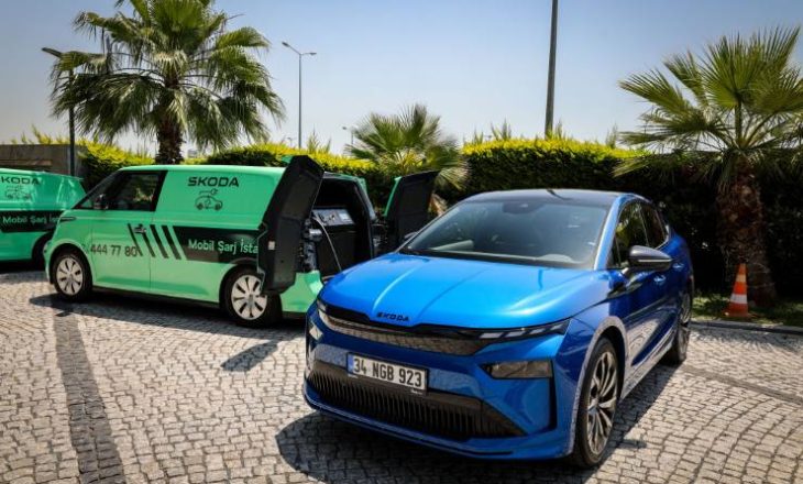 Škoda Mobil Şarj İstasyonlarından Rekor Destek