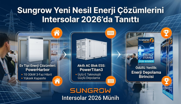 Sungrow Yeni Nesil Enerji Çözümlerini Intersolar 2026’da Tanıttı