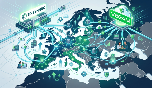 TD SYNNEX ve Veeam, Pan-EMEA distribütörlük anlaşmasını Avrupa’da yeni pazarlara taşıyor