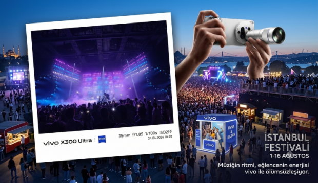 İstanbul Festivali’nde eğlence ve müziğin ritmi vivo telefonlarla ölümsüzleşecek