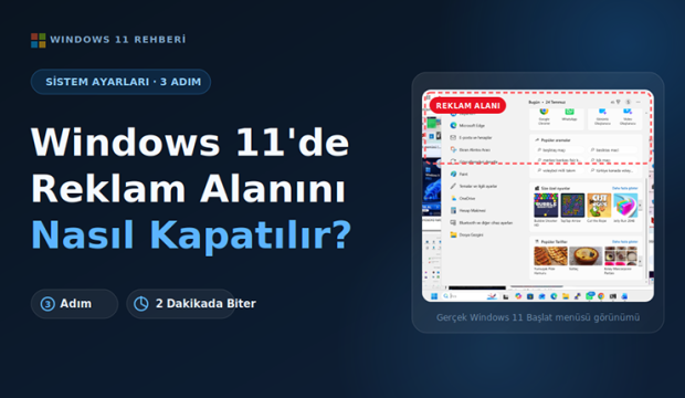 Windows 11’de Reklam Çılgınlığı Büyüyor: İşte Nedenleri ve Kapatma Rehberi