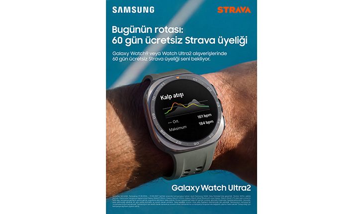 Samsung’dan yeni Galaxy Watch kullanıcılarına özel 60 günlük Strava Premium deneyimi