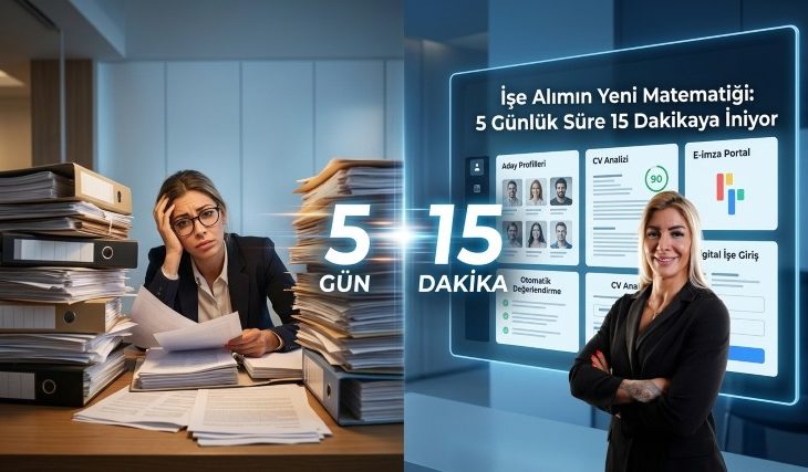 İşe Alımın Yeni Matematiği: 5 Günlük Süre 15 Dakikaya İniyor