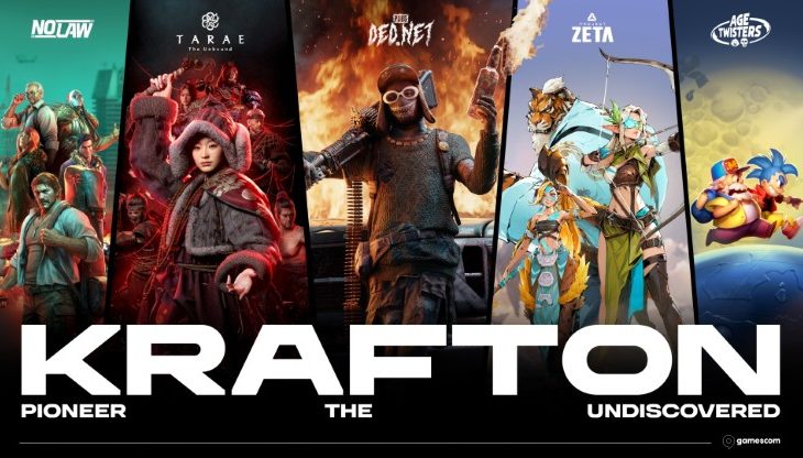 KRAFTON, GAMESCOM 2026 Açılış Gecesinde Beş Yeni Oyun Tanıttı