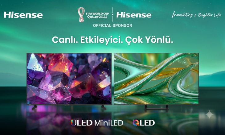 Hisense, ULED MiniLED ve Hi-QLED’i Türkiye’ye Getirdi