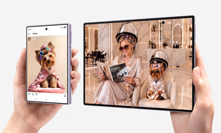 Galaxy Z Fold8: Daha geniş ekran, daha güçlü üretkenlik