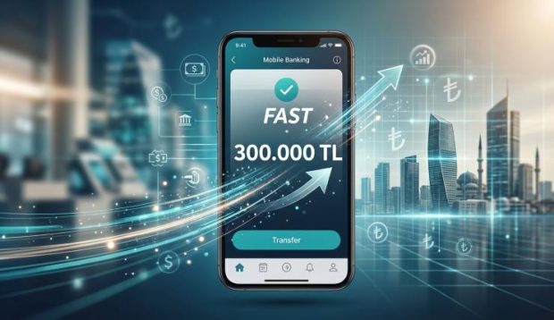 Yeni FAST işlem limiti belli oldu: Para transferlerinde sınır 300 bin TL’ye çıkıyor