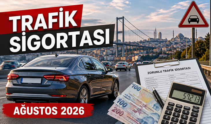 Zorunlu trafik sigortasında Ağustos 2026 tarifesi: Primler ne kadar oldu?