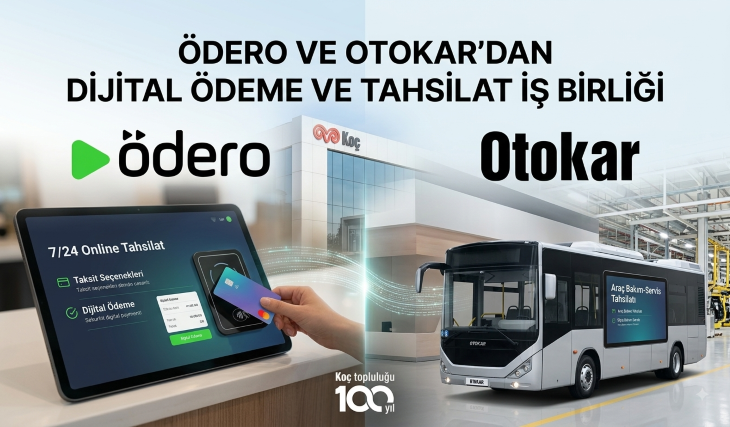 Ödero ve Otokar’dan ödeme ve tahsilat süreçlerini dijitalleştiren stratejik iş birliği