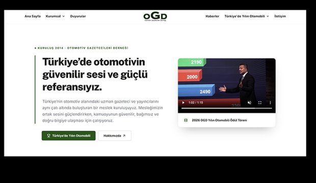 Otomotiv Gazetecileri Derneği’nin Dijital Mecraları Yenilendi
