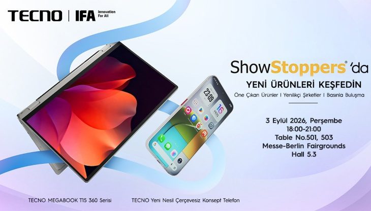 TECNO, Yeni Nesil Çerçevesiz Konsept Telefonunu Tanıtıyor