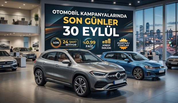 Eylül Bitmeden Otomobil Alacaklar Dikkat: 30 Eylül’de Bu Kampanyalar Sona Eriyor