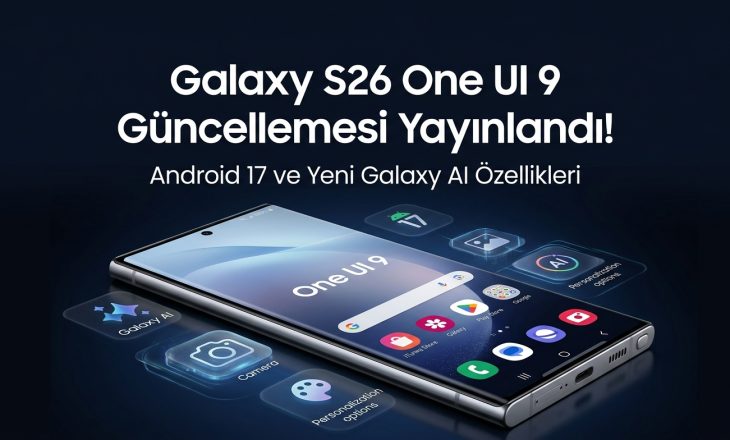 Galaxy S26 One UI 9 Güncellemesi Yayınlandı! Android 17 ve Yeni Galaxy AI Özellikleri Geldi