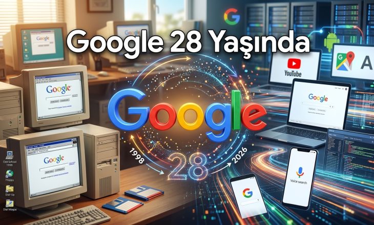 Google 28 Yaşında! Arama Motorunun Doğum Günü Özel Doodle ile Kutlanıyor