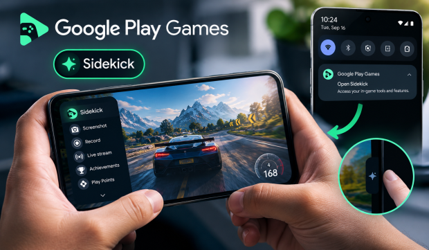 Google Play Games Sidekick İçin Önemli Yenilik: Açma Yöntemi Değişiyor