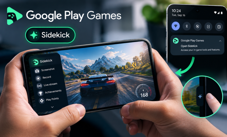 Google Play Games Sidekick İçin Önemli Yenilik: Açma Yöntemi Değişiyor