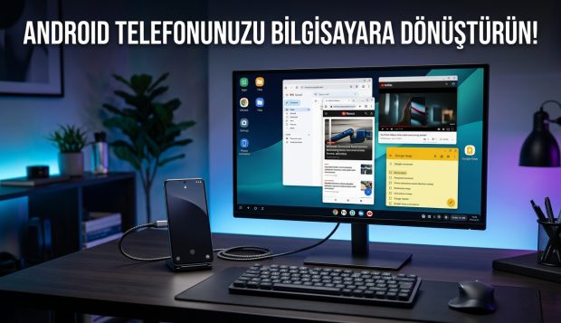 Android Telefonunuzu Bilgisayara Dönüştürebilirsiniz: Yeni Masaüstü Modu Nasıl Kullanılır?
