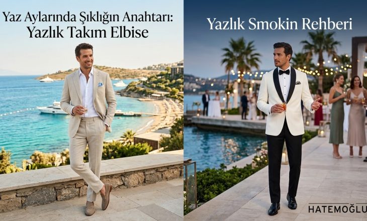 Yaz Aylarında Şıklığın Anahtarı: Yazlık Takım Elbise ve Smokin Rehberi