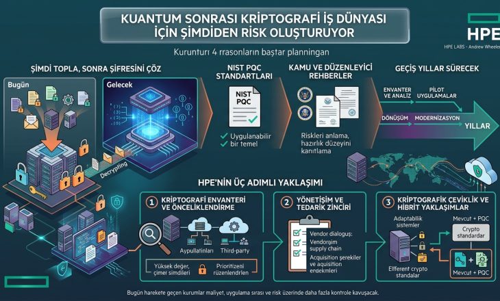 Kuantum Sonrası Kriptografi İş Dünyası İçin Şimdiden Risk Oluşturuyor