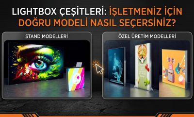 Lightbox Çeşitleri: İşletmeniz İçin Doğru Modeli Nasıl Seçersiniz?