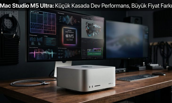 Mac Studio M5 Ultra: Küçük Kasada Dev Performans, Büyük Fiyat Farkı