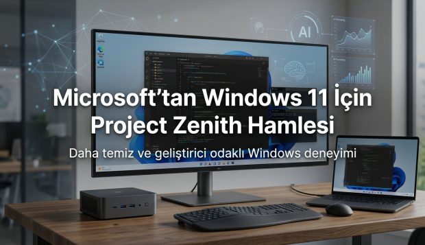 Microsoft’tan Windows 11 İçin Project Zenith Hamlesi