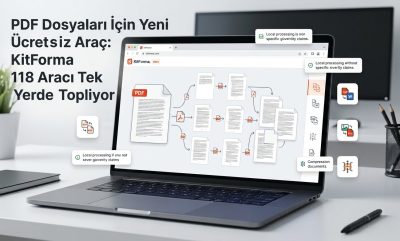 PDF Dosyaları İçin Yeni Ücretsiz Araç: KitForma 118 Aracı Tek Yerde Topluyor