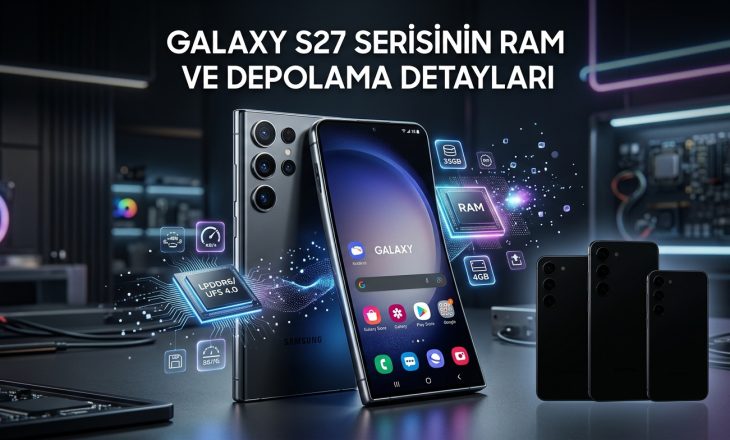 Samsung Galaxy S27 Serisinin RAM ve Depolama Seçeneklerine İlişkin Yeni Detaylar