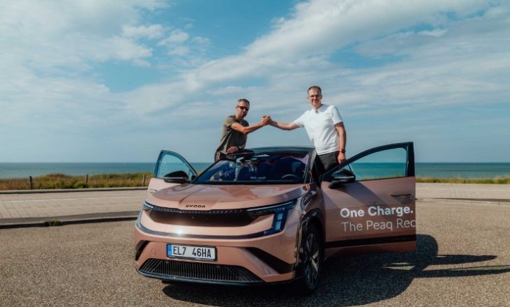 Škoda Peaq Tek Şarjla 936 Kilometre Yol Kat Etti