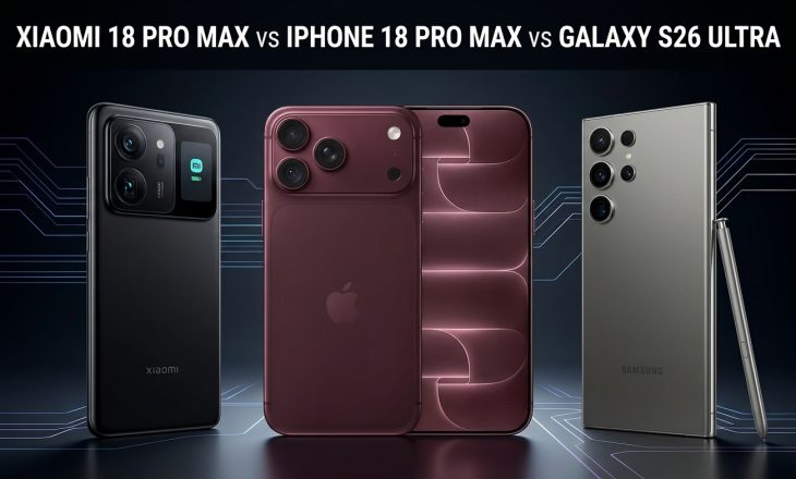 Xiaomi 18 Pro Max vs iPhone 17 Pro Max vs Galaxy S26 Ultra: Üç Amiral Gemisi Karşı Karşıya