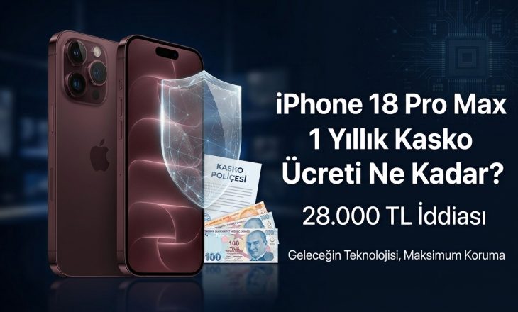 iPhone 18 Pro Max 1 Yıllık Kasko Ücreti Ne Kadar? Türkiye Fiyatı ve Kasko Detayları
